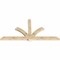 Ekena Millwork Redmond Rough Sawn Timber Gable Bracket, Douglas Fir, 108"W x 54"H x 4"D x 6"F, 12/12 Pitch GBW108X54X0406RED00RDF - alternate 2